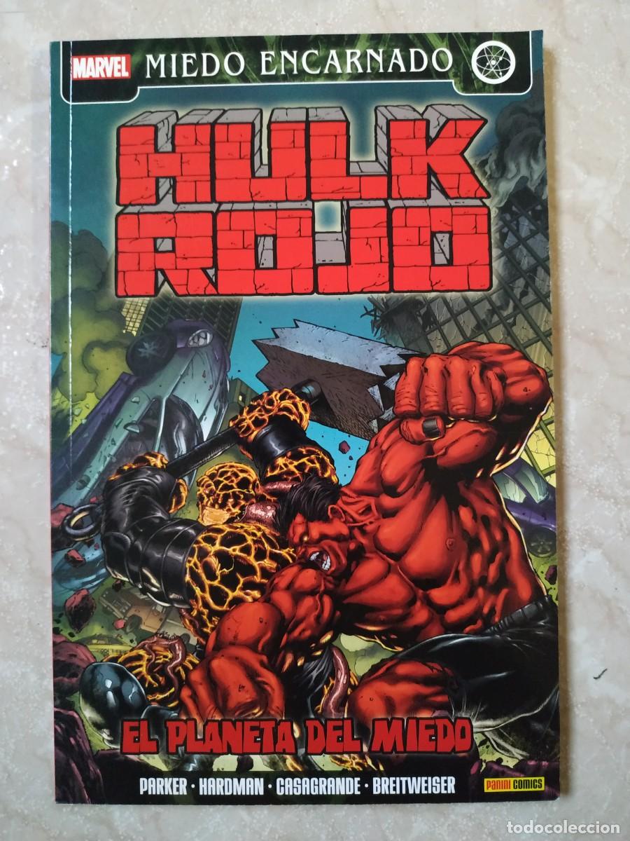 C&oacute;mics: COMIC MIEDO ENCARNADO HULK ROJO EL PLANETA DEL MIEDO PANINI COMICS - Foto 1