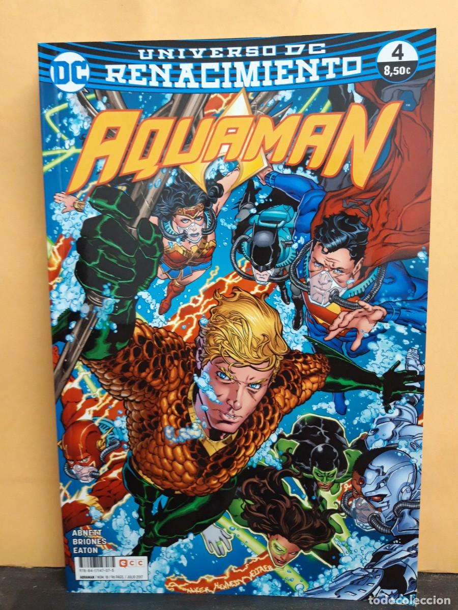 C&oacute;mics: UNIVERSO DC RENACIMIENTO. AQUAMAN. TOMOS DEL 1 AL 4. ECC COMICS - Foto 7