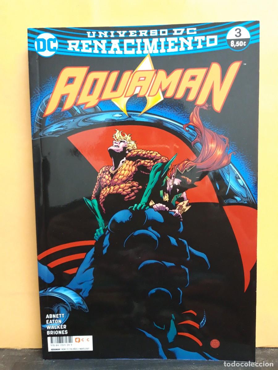C&oacute;mics: UNIVERSO DC RENACIMIENTO. AQUAMAN. TOMOS DEL 1 AL 4. ECC COMICS - Foto 8