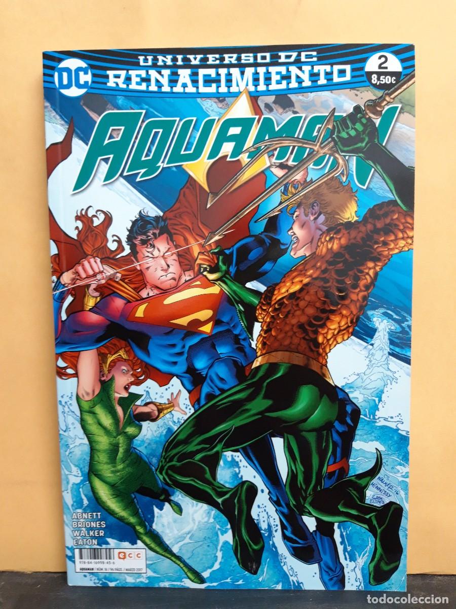 C&oacute;mics: UNIVERSO DC RENACIMIENTO. AQUAMAN. TOMOS DEL 1 AL 4. ECC COMICS - Foto 9