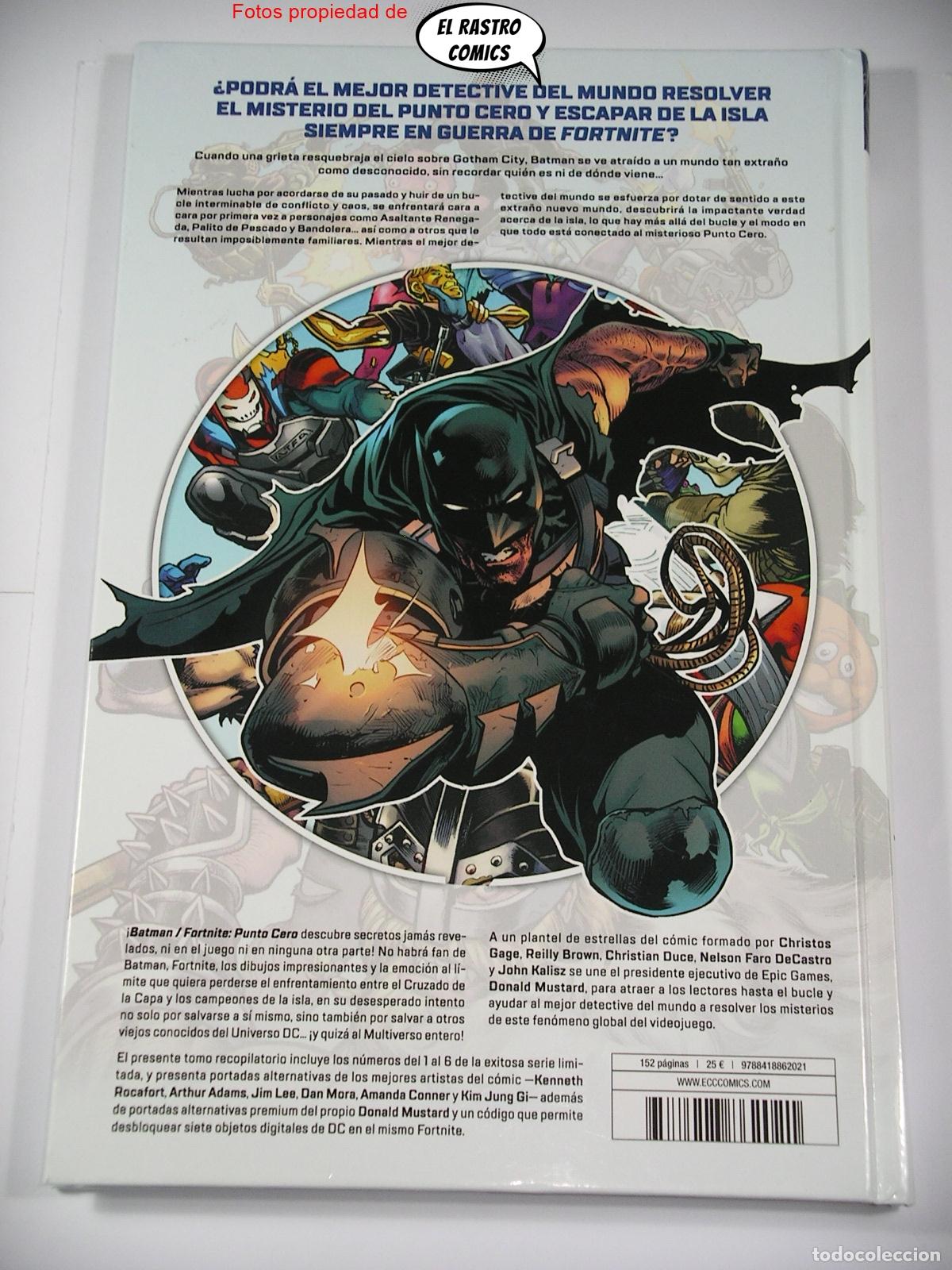 C&oacute;mics: Batman / Fortnite, Punto cero, ed. ECC DC, tomo - Foto 3