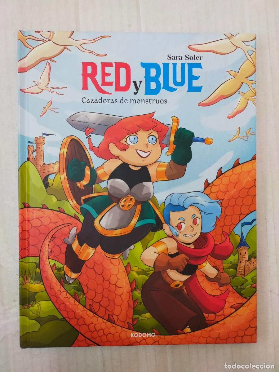 C&oacute;mics: RED Y BLUE. CAZADORAS DE MONSTRUOS, de Sara Soler. KODOMO - Foto 1