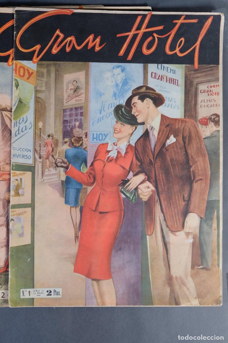 C&oacute;mics: Gran Hotel - del n&uacute;mero 1 al 14 - Hispano americana de Ediciones, 1947 - Foto 2