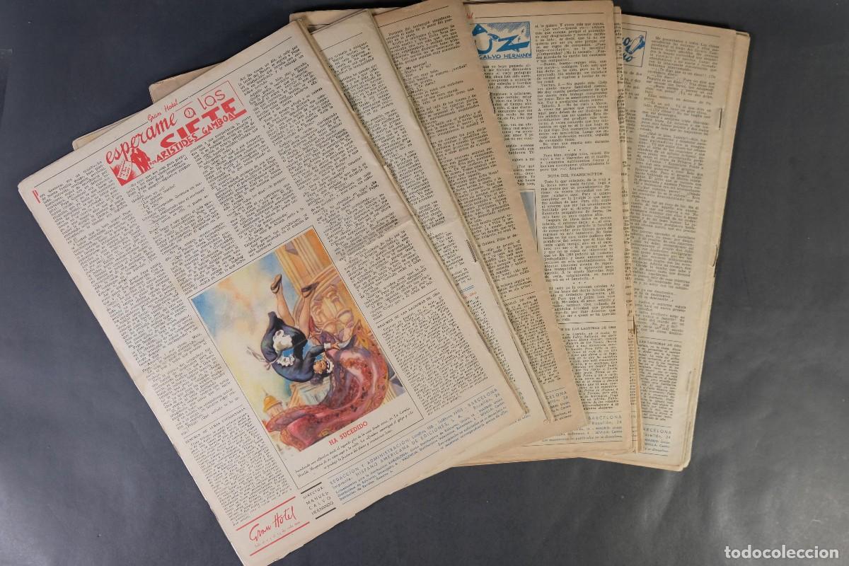 C&oacute;mics: Gran Hotel - del n&uacute;mero 1 al 14 - Hispano americana de Ediciones, 1947 - Foto 6