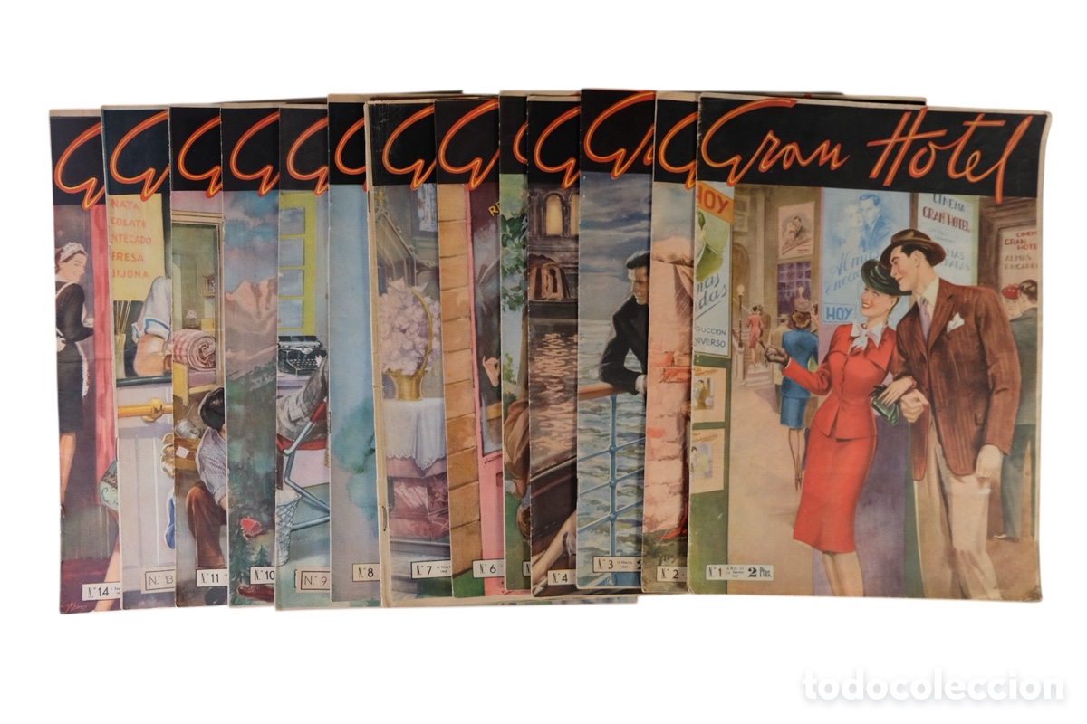 C&oacute;mics: Gran Hotel - del n&uacute;mero 1 al 14 - Hispano americana de Ediciones, 1947 - Foto 1