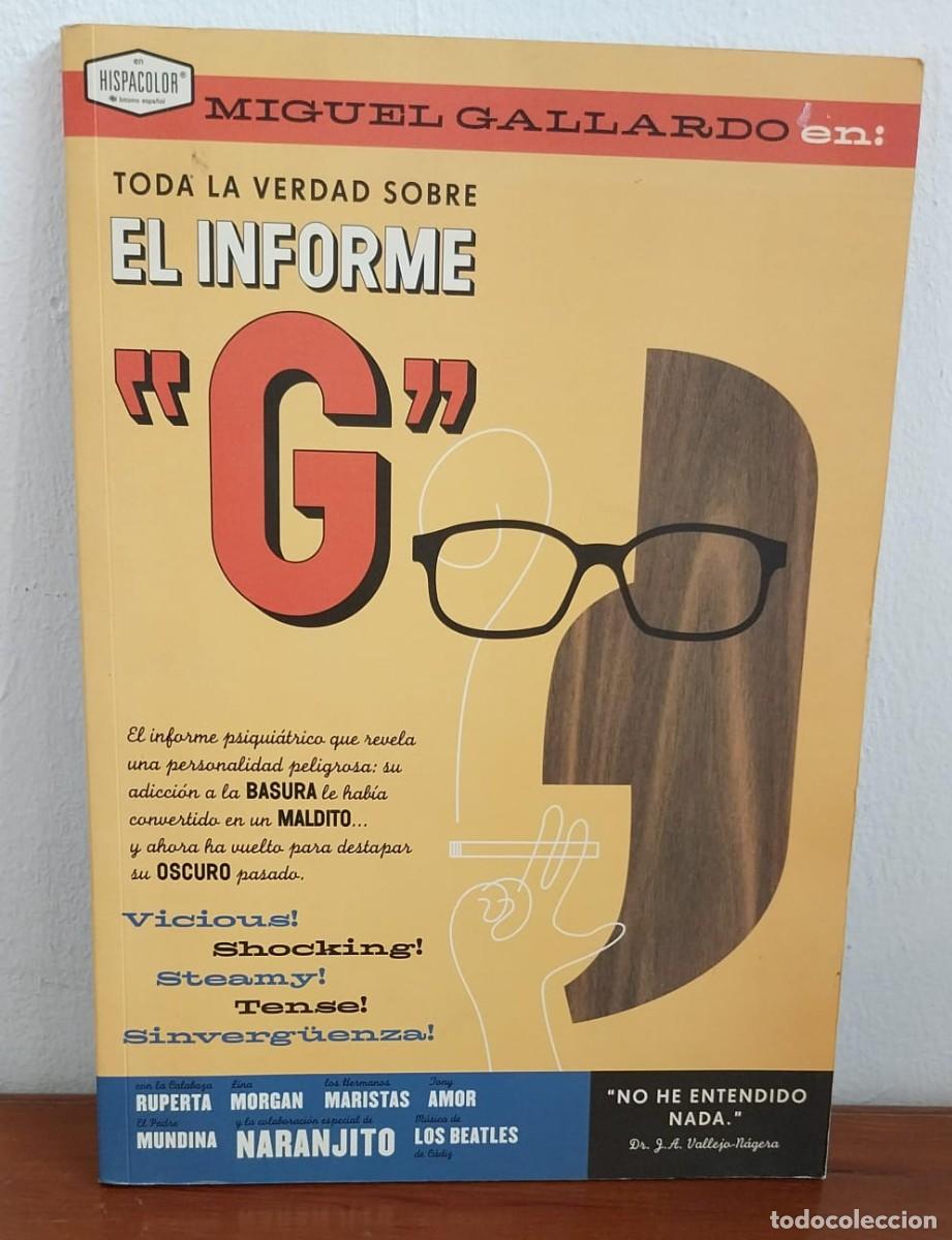 C&oacute;mics: TODA LA VERDAD EL INFORME &rdquo;G&rdquo; TOMO &Uacute;NICO EDICIONES DE PONENT - Foto 1