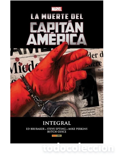 C&oacute;mics: Reedici&oacute;n la muerte del capit&aacute;n am&eacute;rica. integral - Foto 1