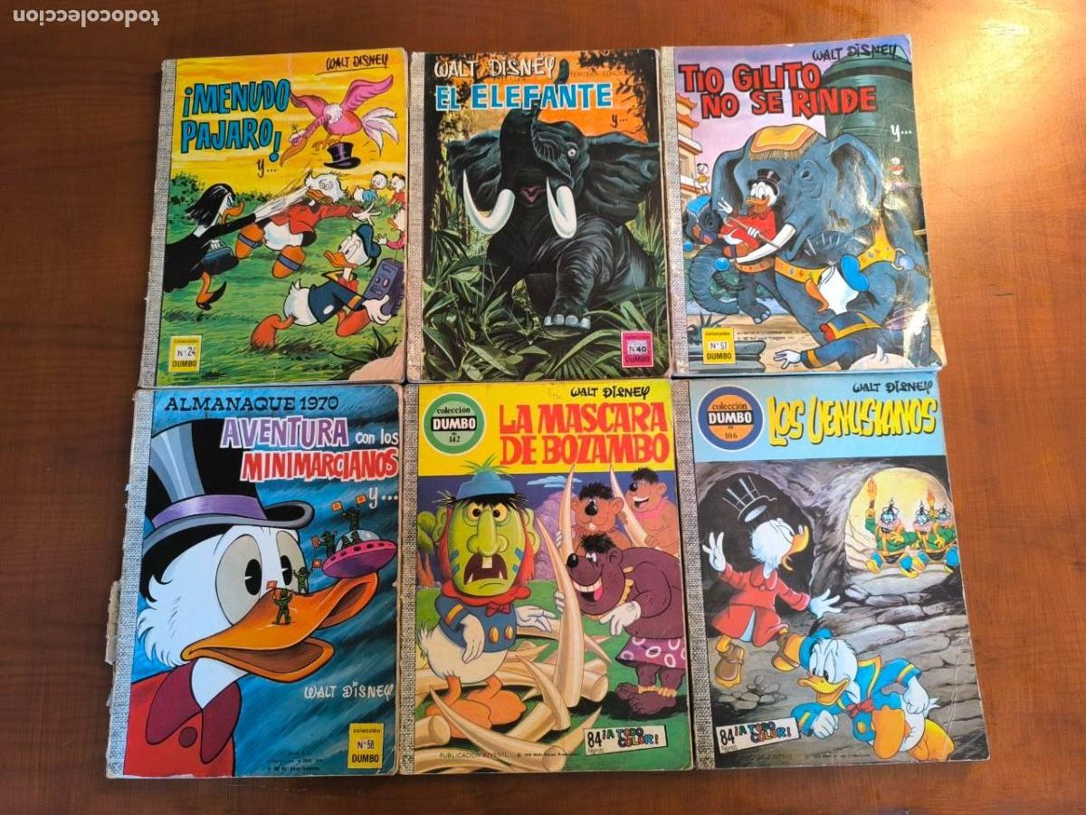 C&oacute;mics: 6 COMICS DE COLECCI&Oacute;N DUMBO, NUMEROS 24, 40, 57, 58. 106, 142 - Foto 1
