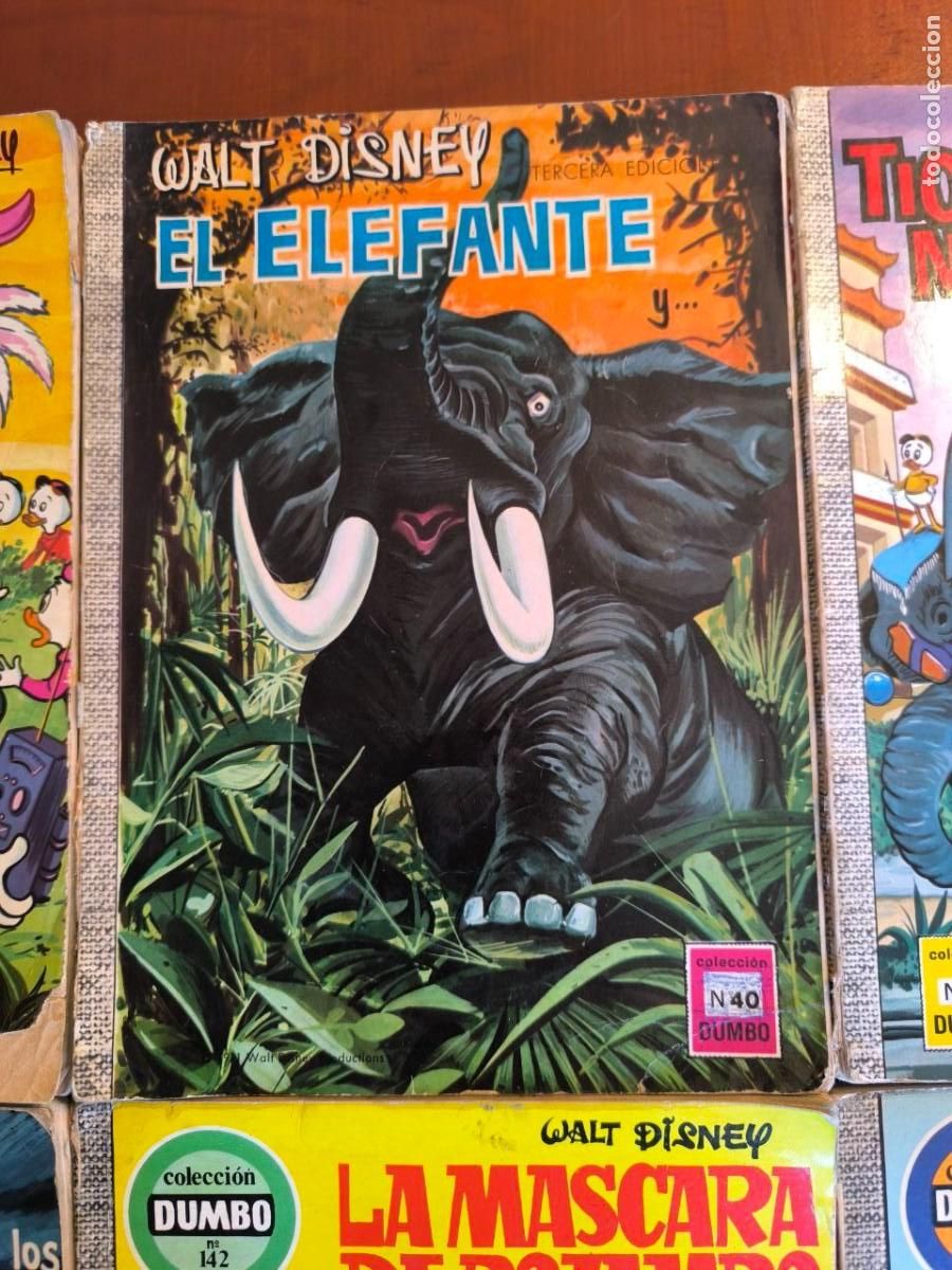C&oacute;mics: 6 COMICS DE COLECCI&Oacute;N DUMBO, NUMEROS 24, 40, 57, 58. 106, 142 - Foto 3