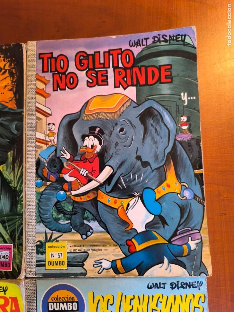 C&oacute;mics: 6 COMICS DE COLECCI&Oacute;N DUMBO, NUMEROS 24, 40, 57, 58. 106, 142 - Foto 4