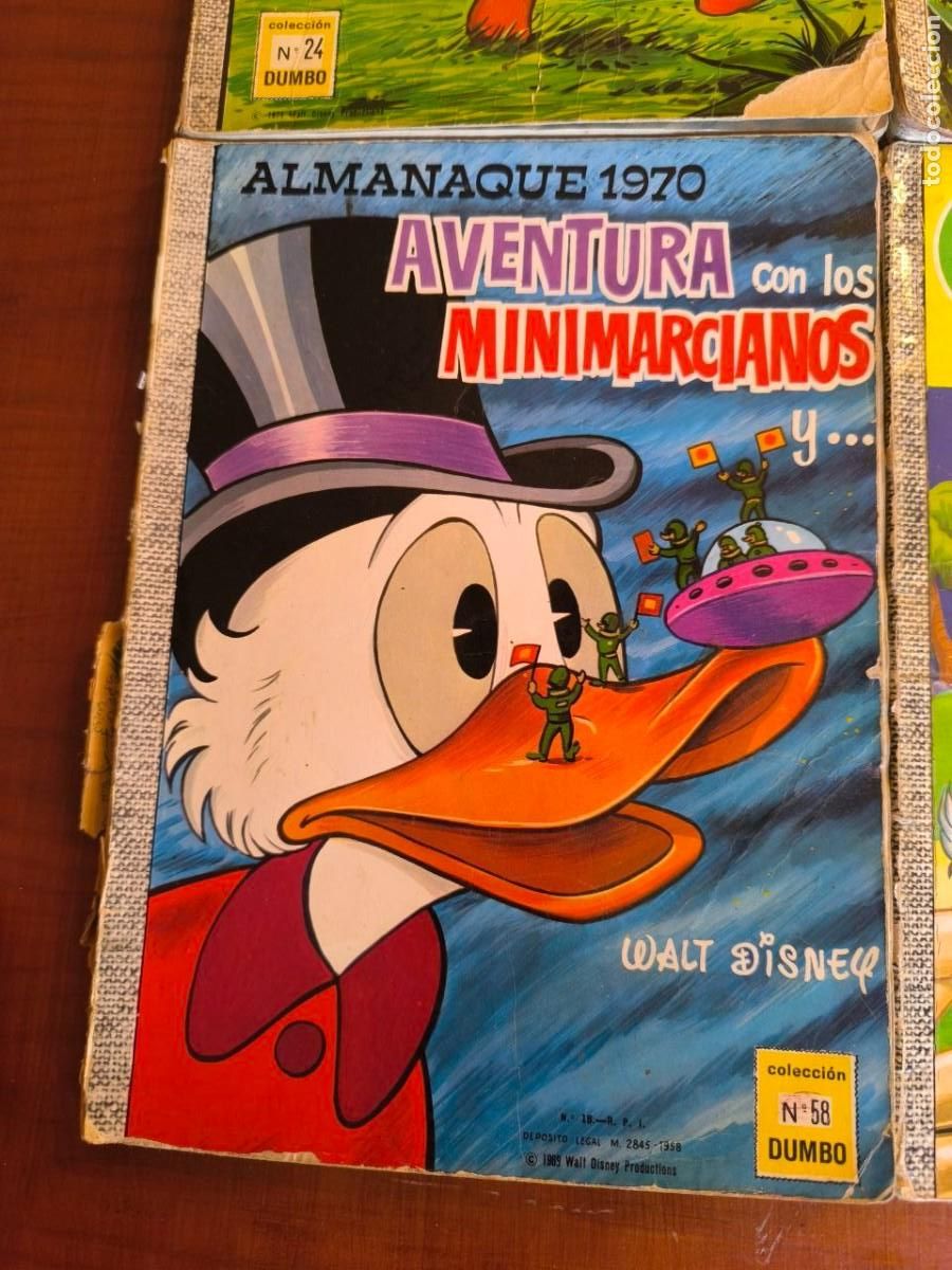 C&oacute;mics: 6 COMICS DE COLECCI&Oacute;N DUMBO, NUMEROS 24, 40, 57, 58. 106, 142 - Foto 5