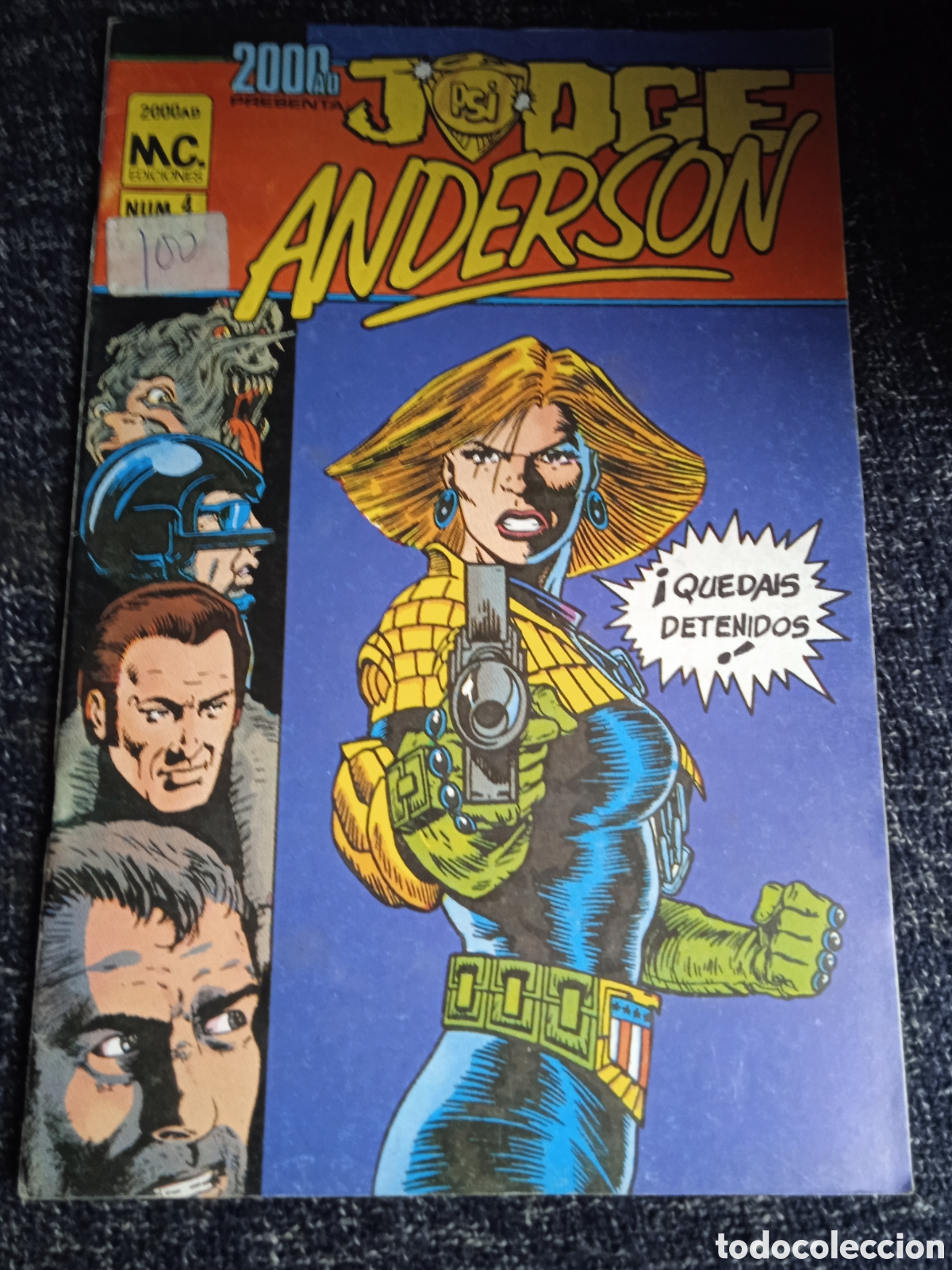 C&oacute;mics: 2000 AD - JUDGE ANDERSON N&ordm; 4 -edita : EDICIONES MC - Foto 1