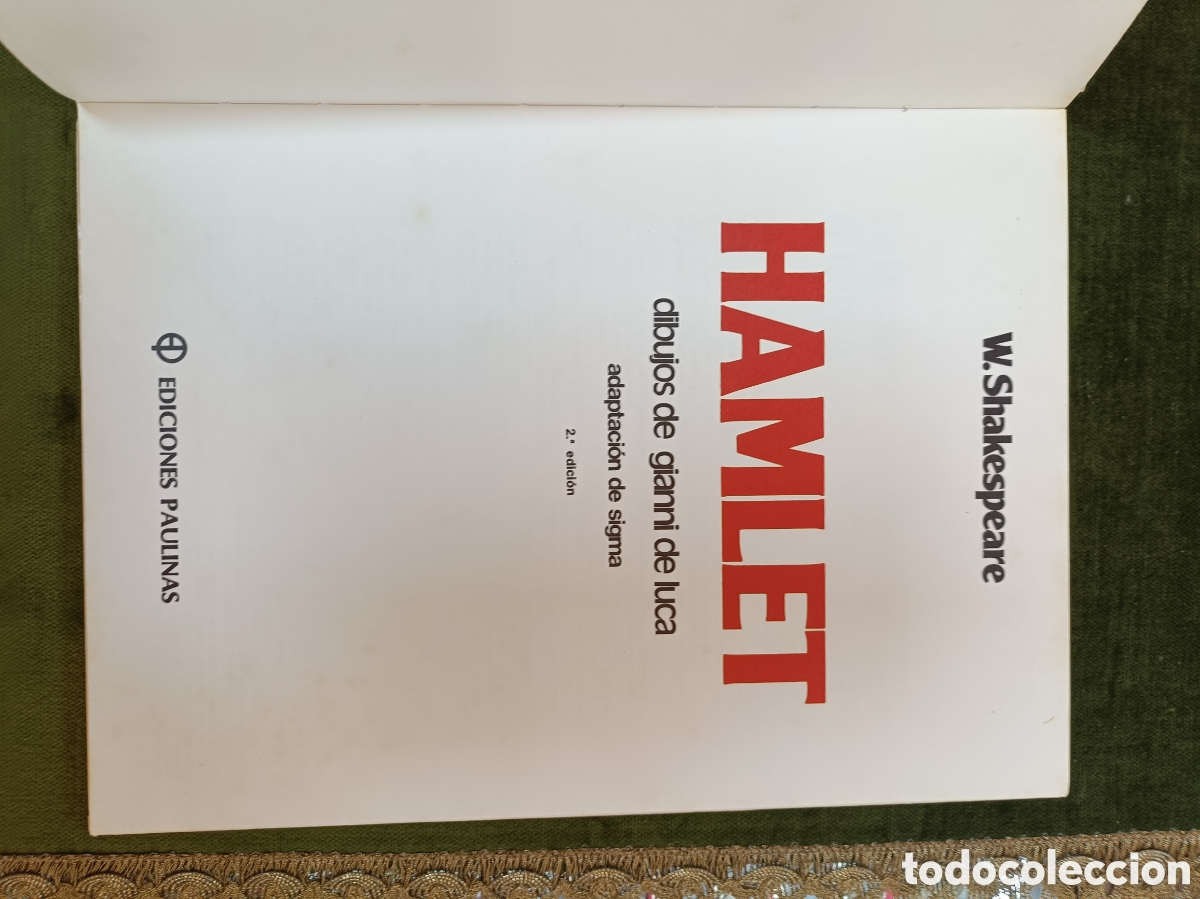 C&oacute;mics: SHAKESPEARE EN COMICS. HAMLET,PAULINA,1978. - Foto 4