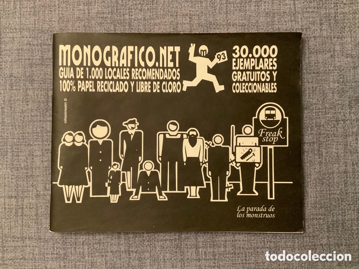 C&oacute;mics: Monogr&aacute;fico.Net n&uacute;mero 93, Freak Stop, La Parada de los Monstruos, buen estado - Foto 1
