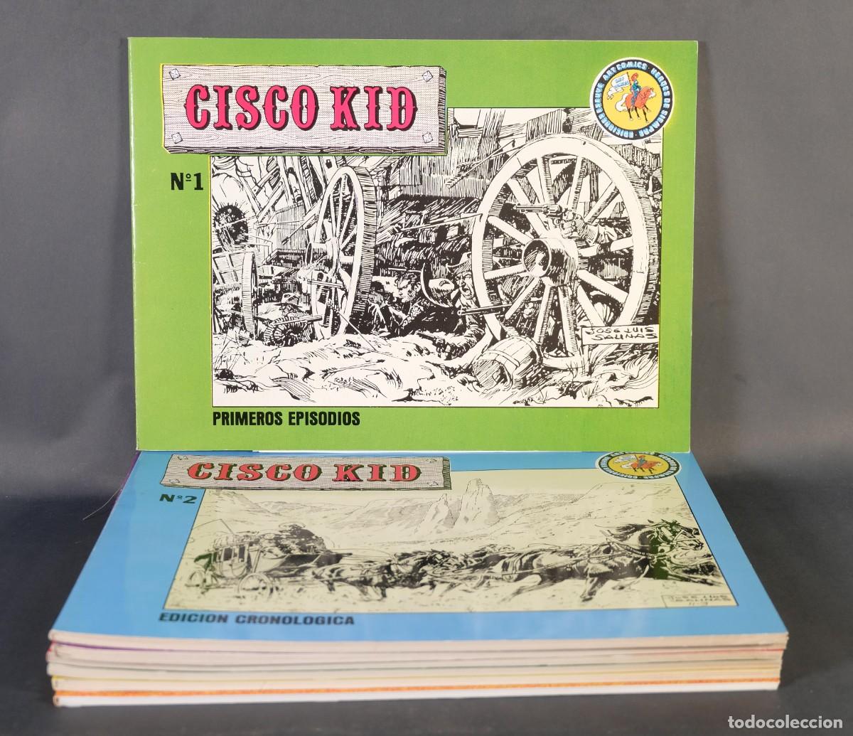 C&oacute;mics: Cisco Kid - colecci&oacute;n COMPLETA 7 n&uacute;meros - Ediciones Eseuve (Art Comics) 1989-1990 - Foto 2