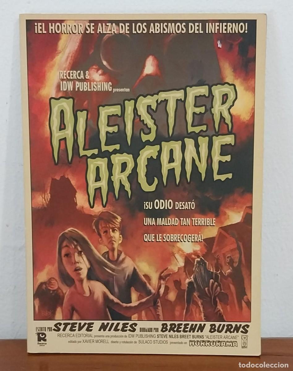 C&oacute;mics: ALEISTER ARCANE TOMO &Uacute;NICO RECERCA EDITORIAL - Foto 1