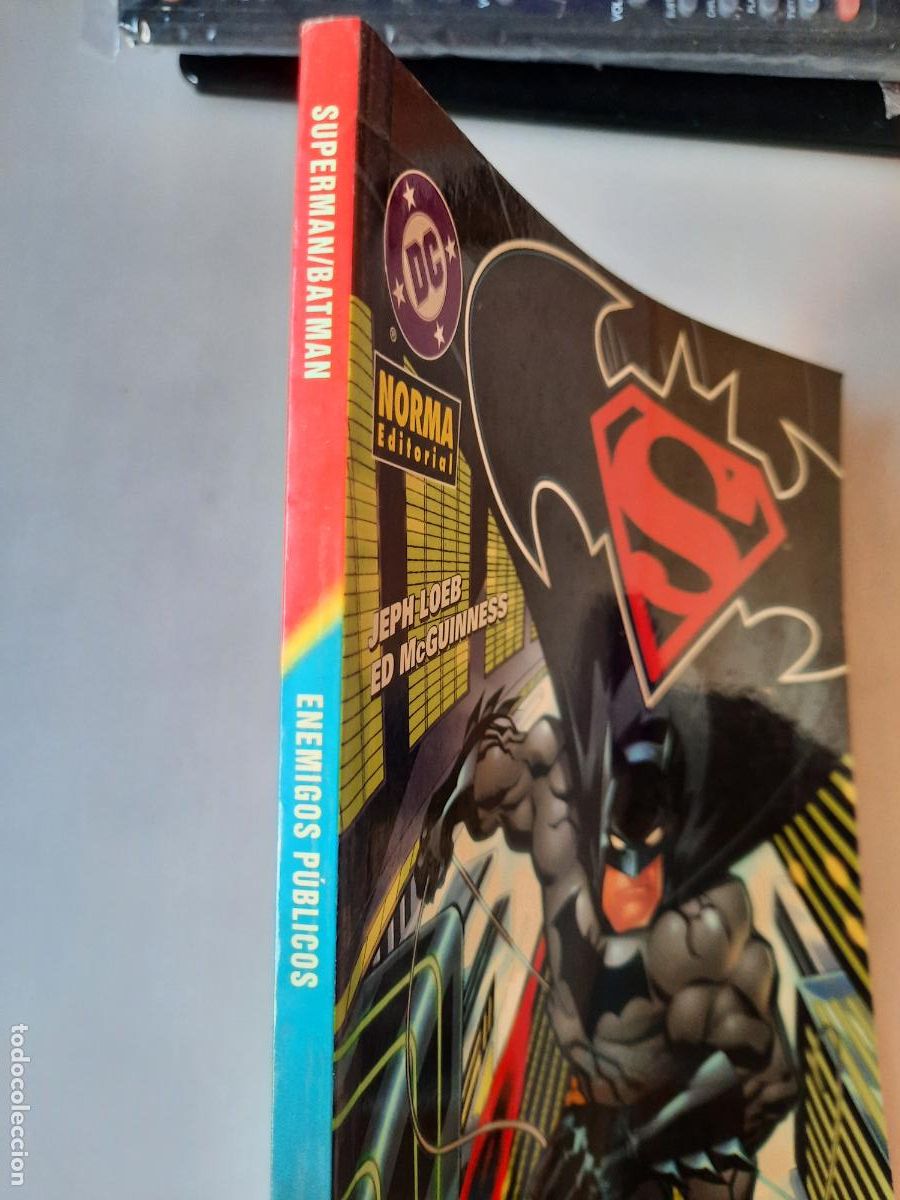 C&oacute;mics: SUPERMAN/BATMAN: ENEMIGOS P&Uacute;BLICOS - ED. NORMA - Foto 2