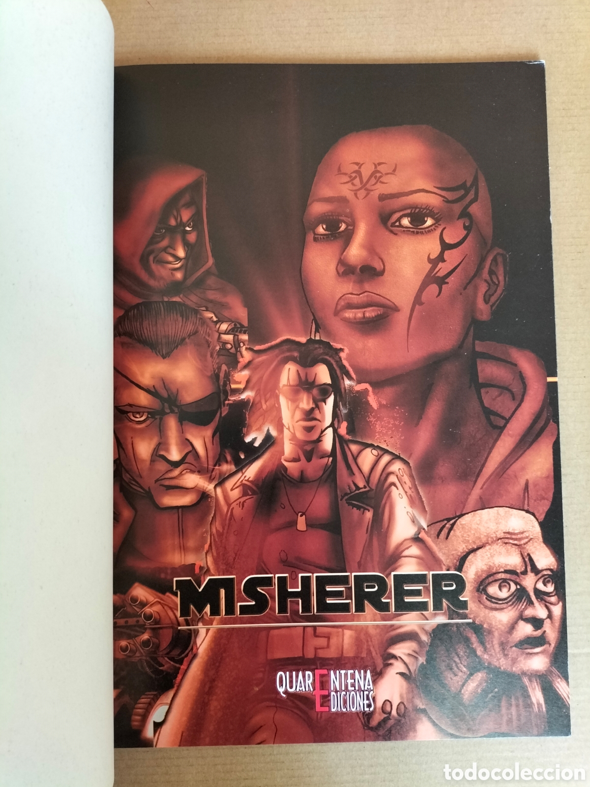 C&oacute;mics: C&oacute;mic Misherer. Gui&oacute;n Machison. Dibujos Ramiro. Serie Bizarre. Quarentena ediciones, 2010. Libro - Foto 2