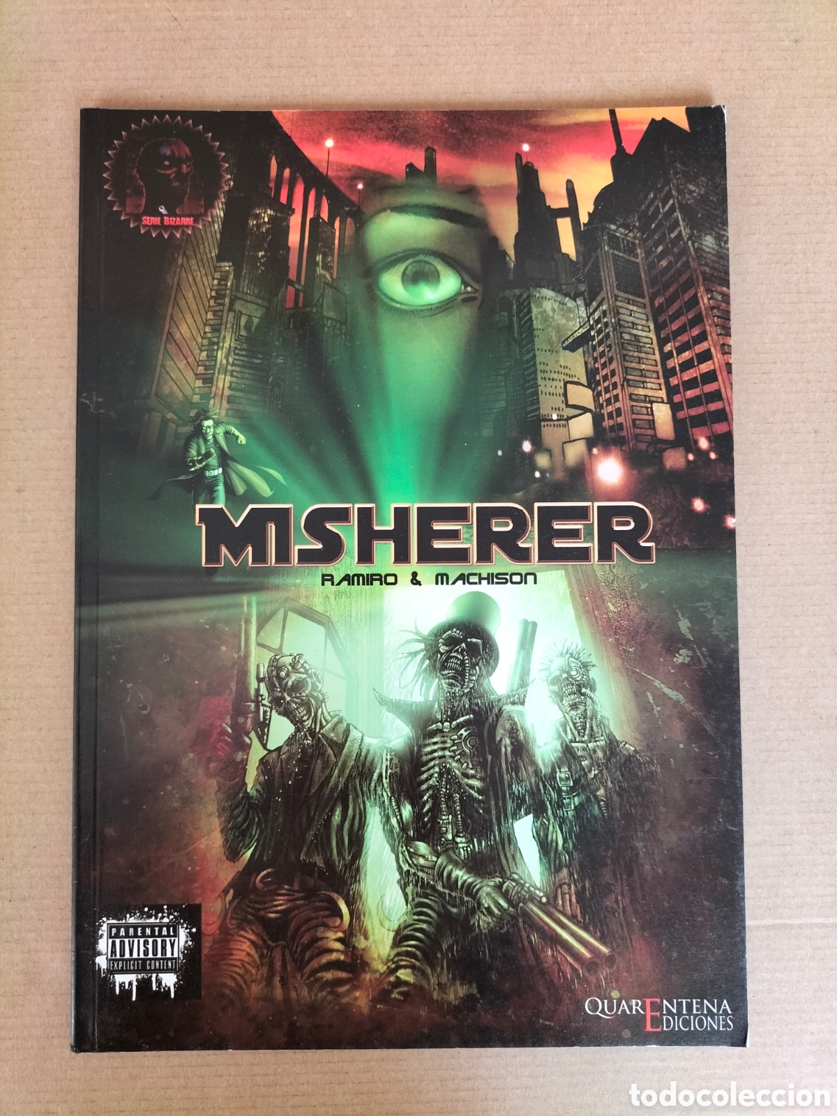 C&oacute;mics: C&oacute;mic Misherer. Gui&oacute;n Machison. Dibujos Ramiro. Serie Bizarre. Quarentena ediciones, 2010. Libro - Foto 1