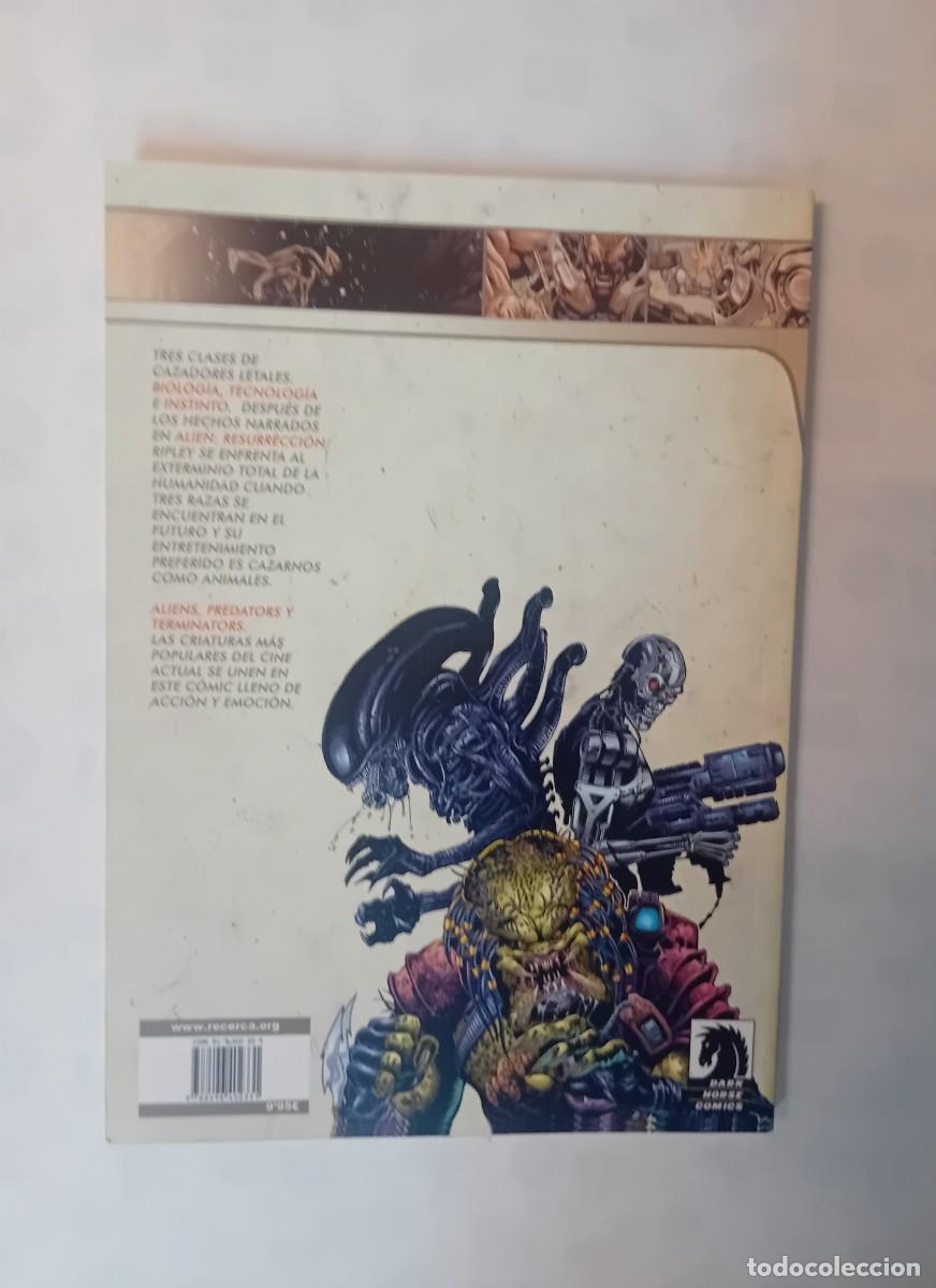 C&oacute;mics: ALIENS VERSUS PREDATOR VS TERMINATOR DE RECERCA , MARK SCHULTZ , NUEVO , DESCATALOGADO. - Foto 2
