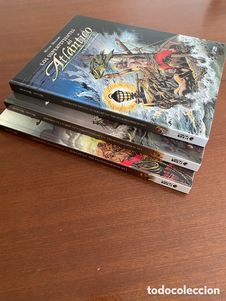 C&oacute;mics: LOS SUPERVIVIENTES DEL ATL&Aacute;NTICO (completa) - Mitton y Molinari - Foto 2