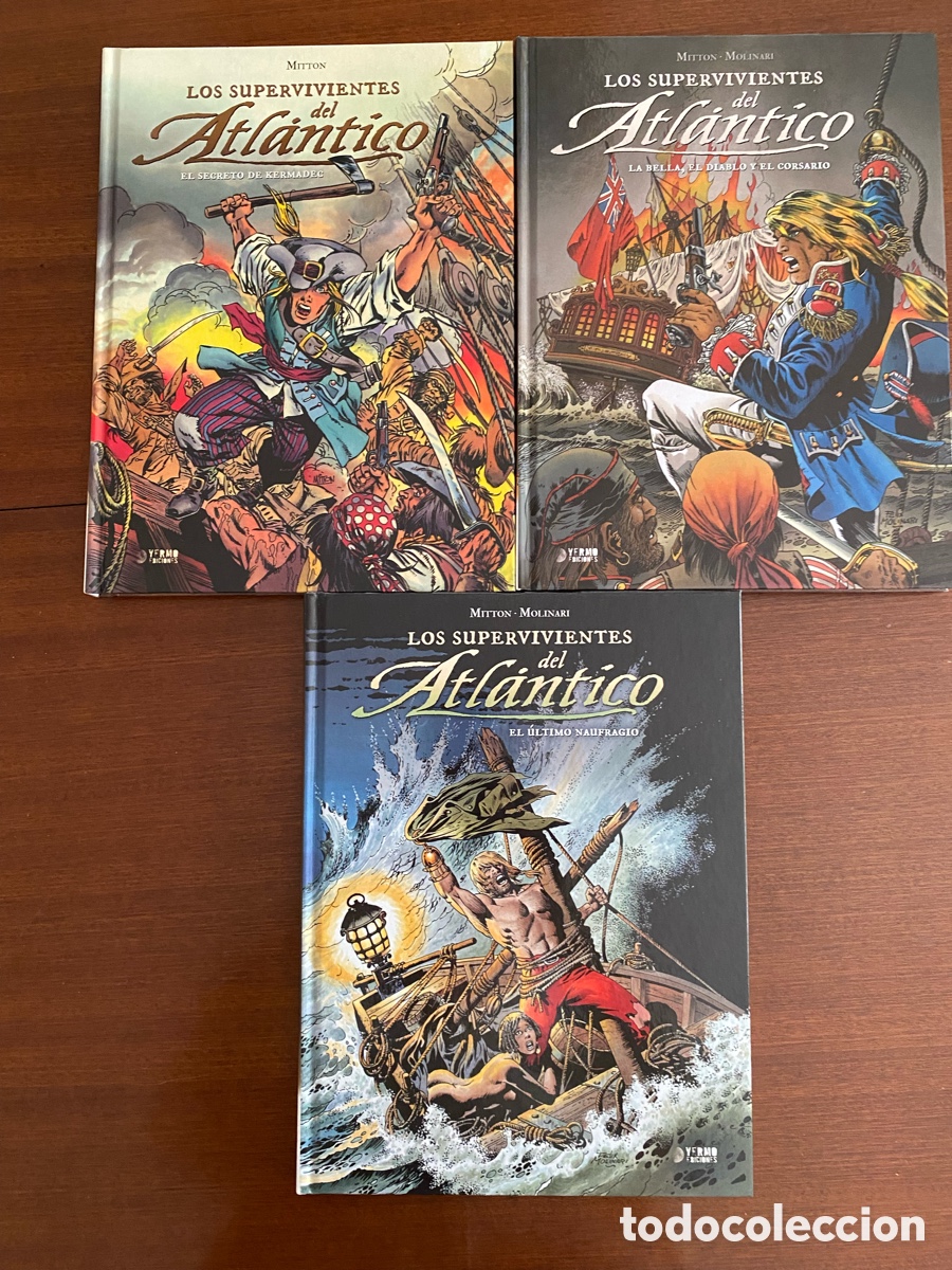 C&oacute;mics: LOS SUPERVIVIENTES DEL ATL&Aacute;NTICO (completa) - Mitton y Molinari - Foto 1