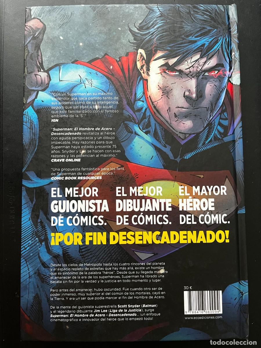 C&oacute;mics: SUPERMAN EL HOMBRE DE ACERO DESENCADENADO ECC DC COMICS - Foto 2