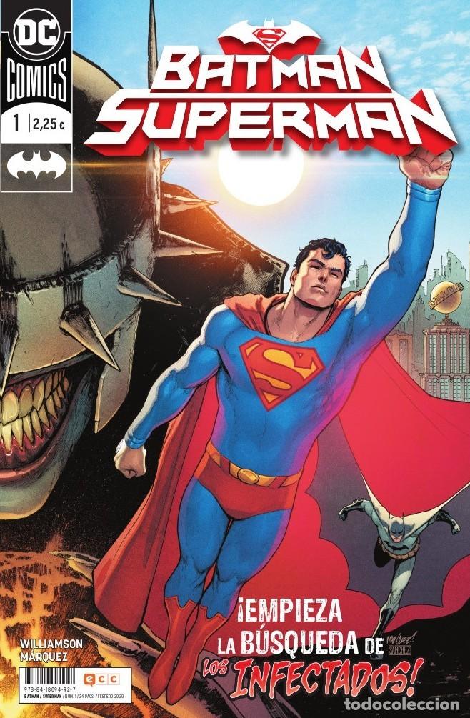 C&oacute;mics: BATMAN SUPERMAN: EMPIEZA LA BUSQUEDA DE LOS INFECTADOS NUMERO 1. ECC. - Foto 1