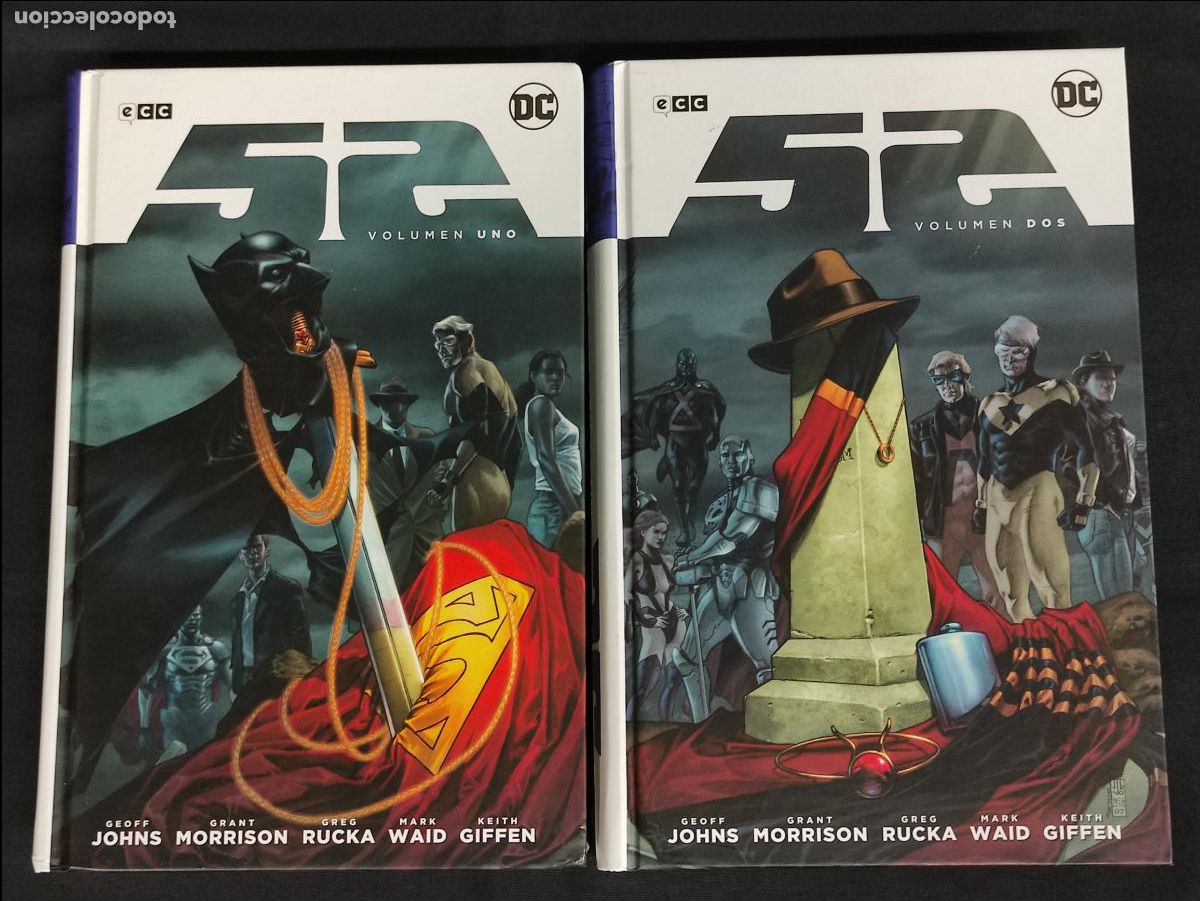 C&oacute;mics: COLECCION COMPLETA EN 2 TOMOS - 52 CINCUENTA Y DOS - - GEOFF JOHNS - GRANT MORRISON - ECC - - Foto 1