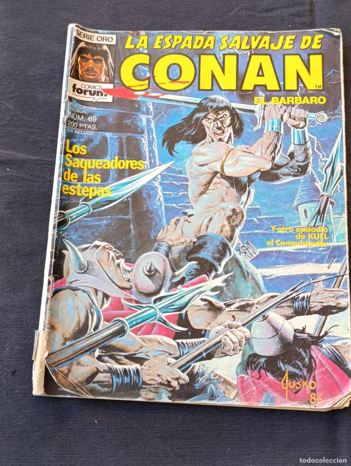 C&oacute;mics: CONAN EL BARBARO N&ordm; 69. - Foto 1
