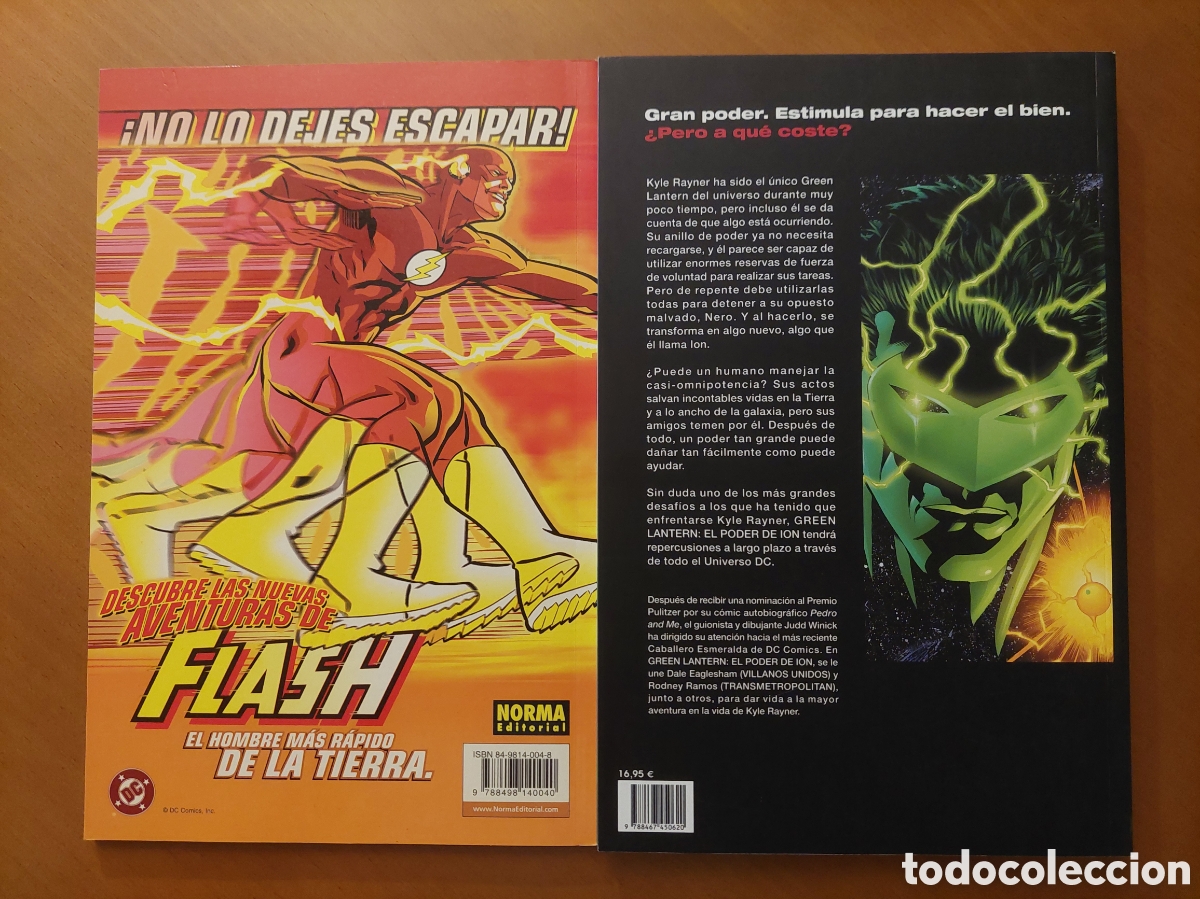 C&oacute;mics: Lote GREEN LANTERN:LEJOS DE CASA. GREEN LANTERN: EL PODER DE ION - Foto 2