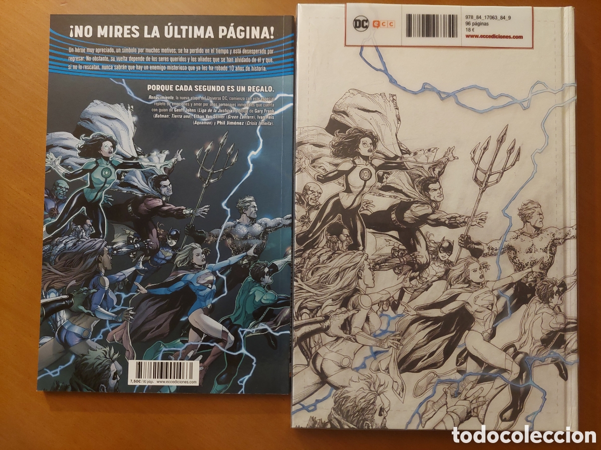 C&oacute;mics: UNIVERSO DC: RENACIMIENTO. DOS FORMATOS DEL MISMO C&Oacute;MIC. - Foto 2