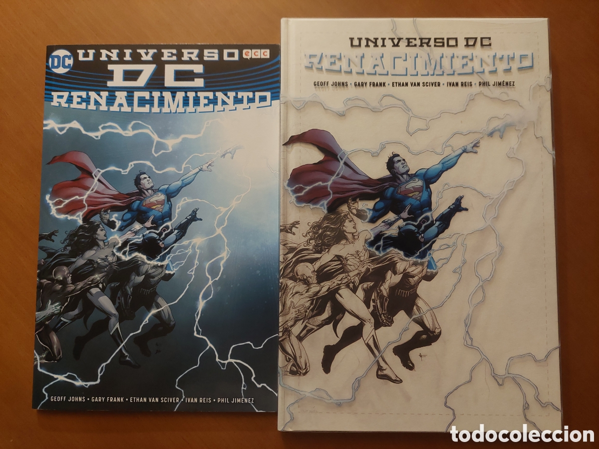 C&oacute;mics: UNIVERSO DC: RENACIMIENTO. DOS FORMATOS DEL MISMO C&Oacute;MIC.
