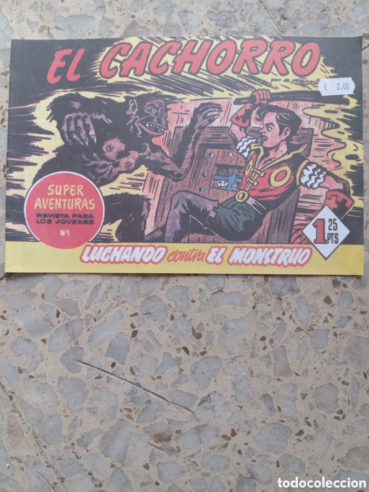 C&oacute;mics: EL CACHORRO LUCHANDO CONTRA EL MONSTRUO - Foto 1