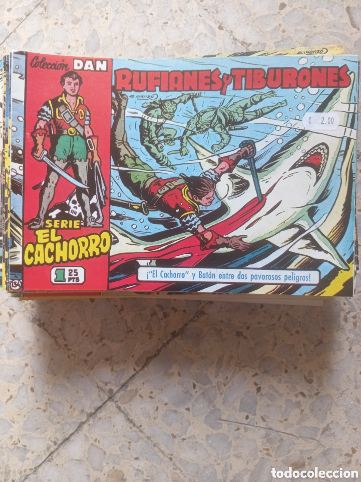 Comics : EL CACHORRO RUFIANES Y TIBURONES 134