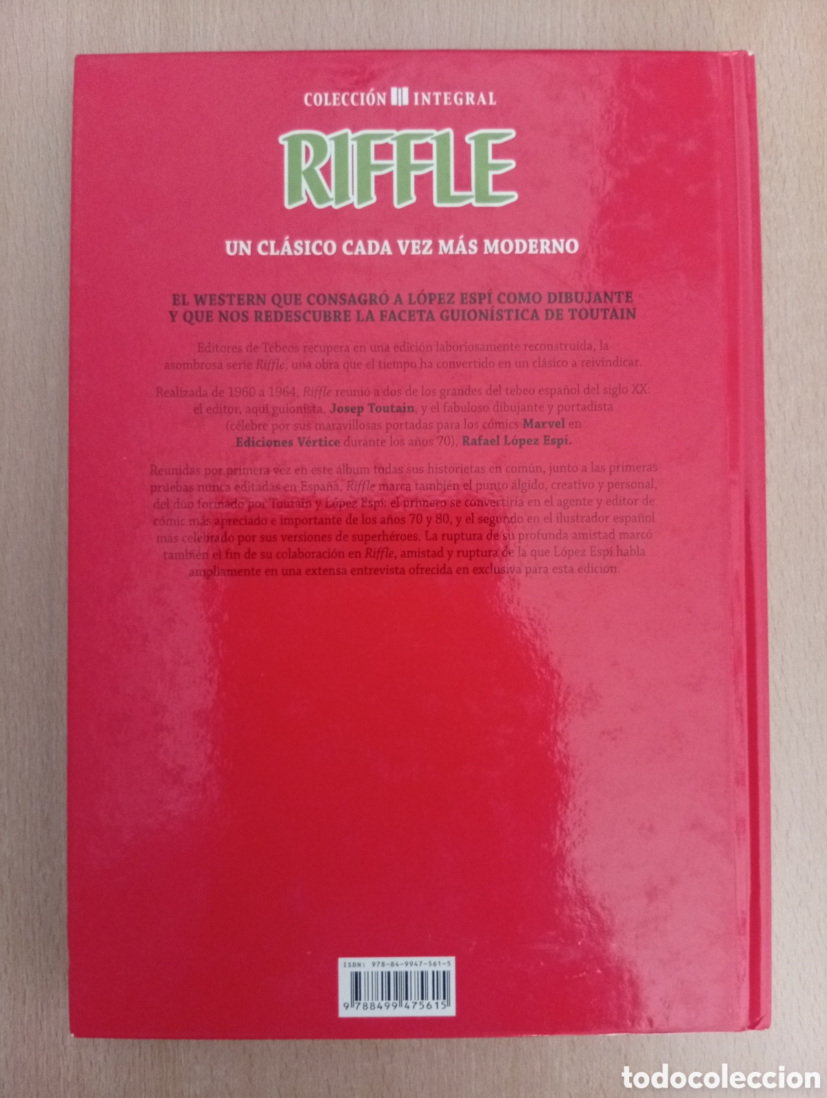 C&oacute;mics: RIFFLE. Josep Toutain / Rafael L&oacute;pez Esp&iacute; - Foto 2