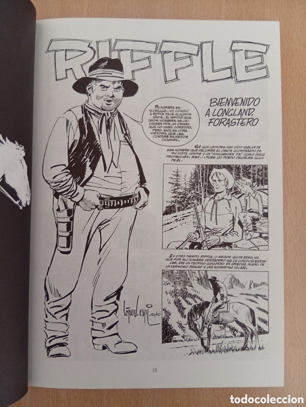 C&oacute;mics: RIFFLE. Josep Toutain / Rafael L&oacute;pez Esp&iacute; - Foto 12