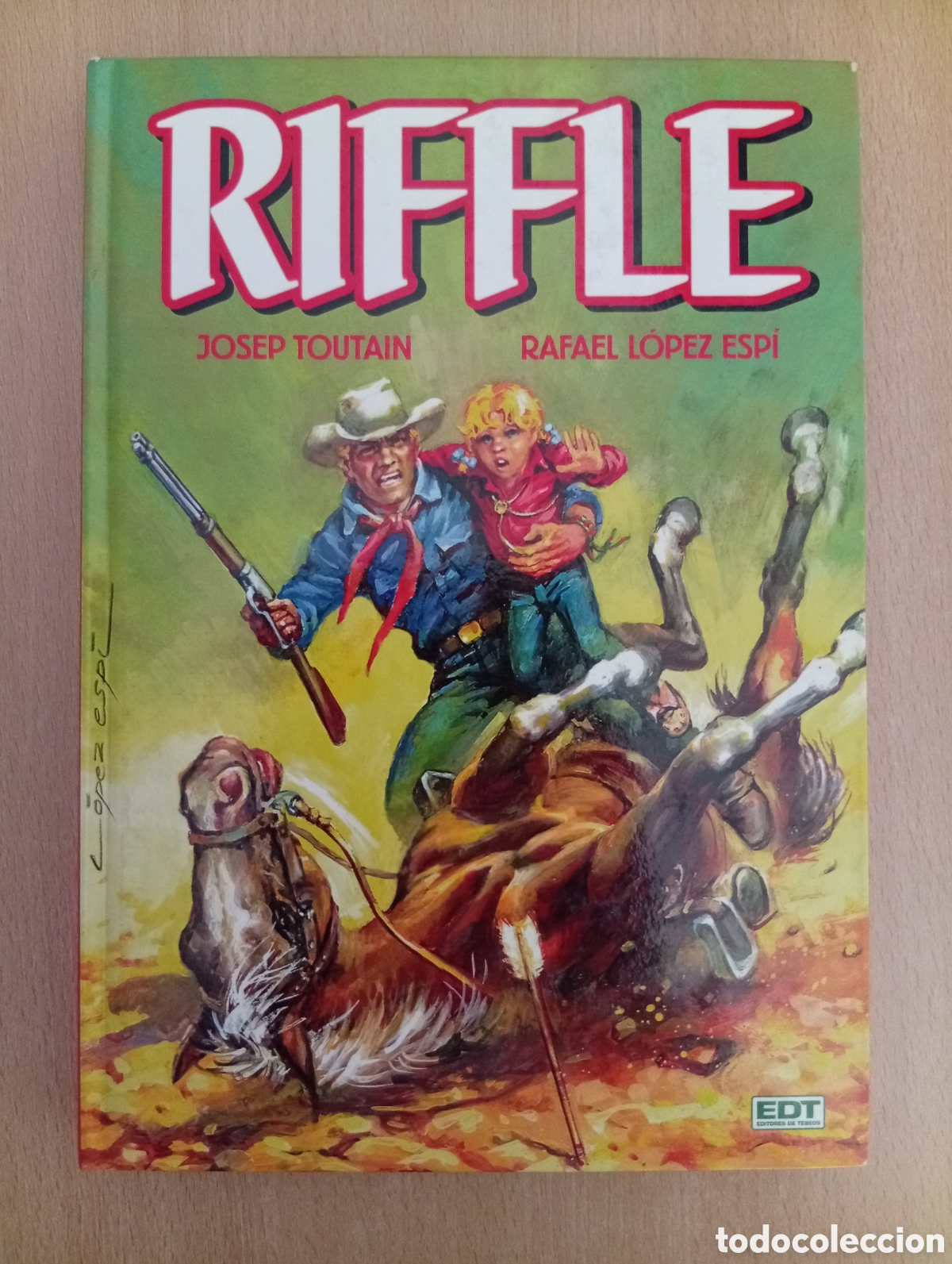 C&oacute;mics: RIFFLE. Josep Toutain / Rafael L&oacute;pez Esp&iacute; - Foto 1