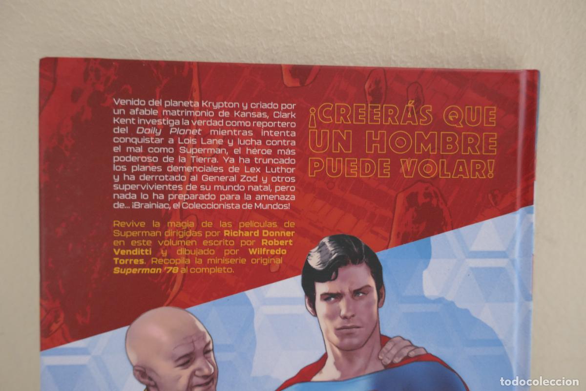 C&oacute;mics: SUPERMAN 1978 - ROBERT VENDITTI TOMO CARTON&Eacute; DC COMICS - ECC - Foto 16