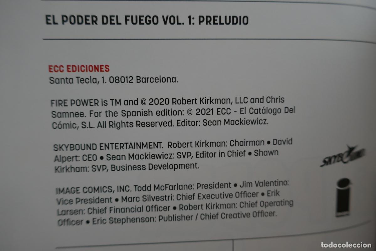 C&oacute;mics: EL PODER DEL FUEGO VOL.1 PRELUDIO de ROBERT KIRKMAN ECC IMAGE SKYBOUND - Foto 9