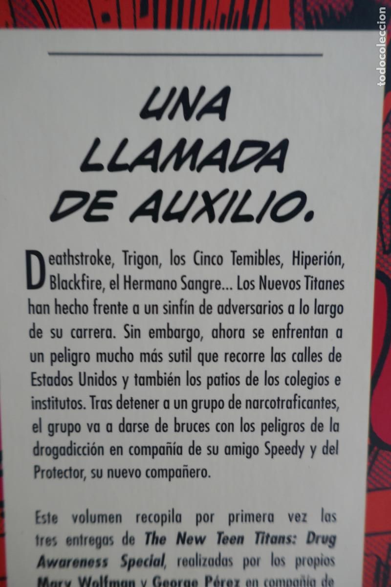 C&oacute;mics: Los nuevos titanes &iexcl;No a las drogas! - Wolfman ,P&eacute;rez - Foto 15