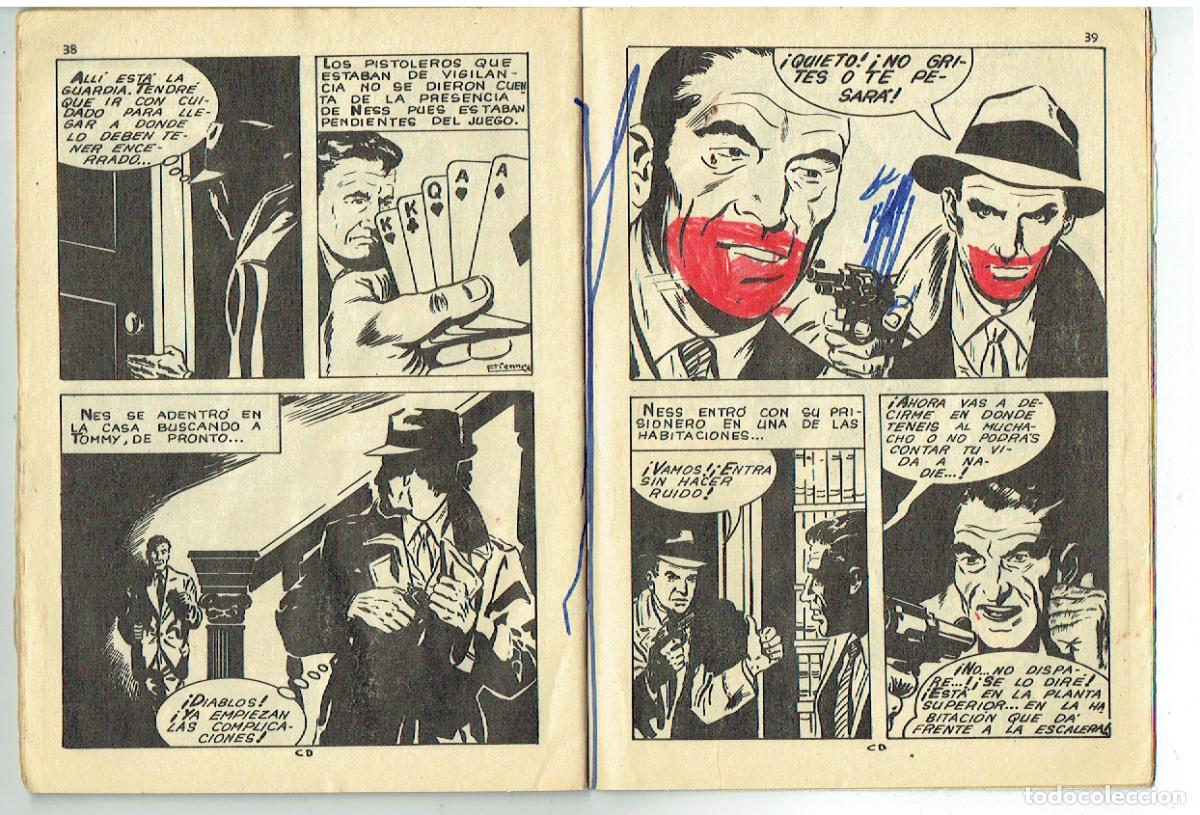 C&oacute;mics: THE UNTOUCHABLES (LOS INTOCABLES). ELIOT NESS. EDICIONES ARFI. 1967( P/D37) - Foto 2
