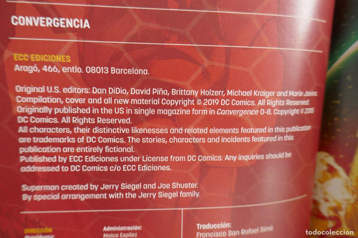 C&oacute;mics: CONVERGENCIA - DC - ECC - TAPA DURA - EXCELENTE ESTADO. - Foto 9