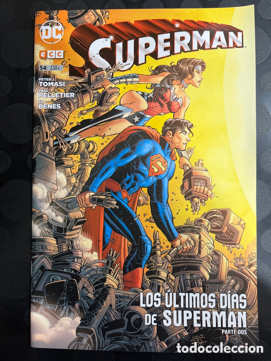 C&oacute;mics: SUPERMAN N.54 LOS &Uacute;LTIMOS D&Iacute;AS DE SUPERMAN DC ECC ( 2012/2024 )