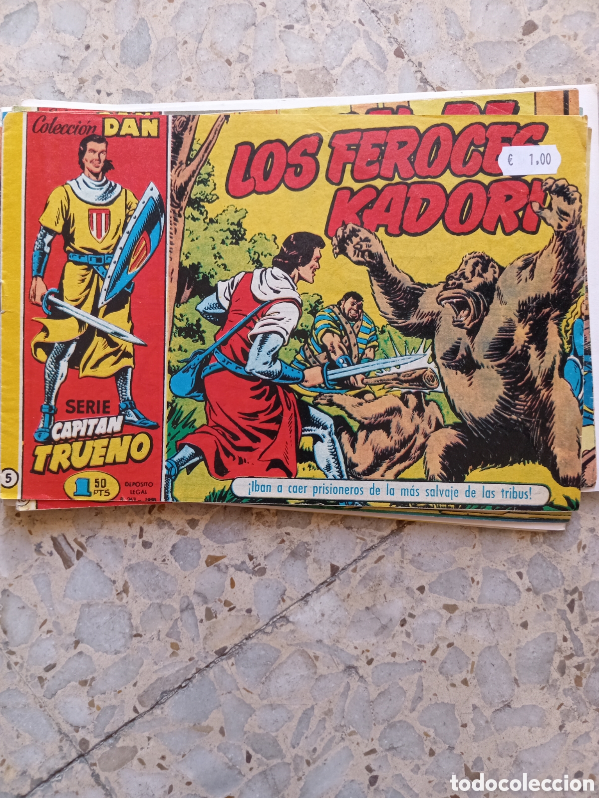 C&oacute;mics: CAPITAN TRUENO LOS FEROCES KADORI 5 - Foto 1