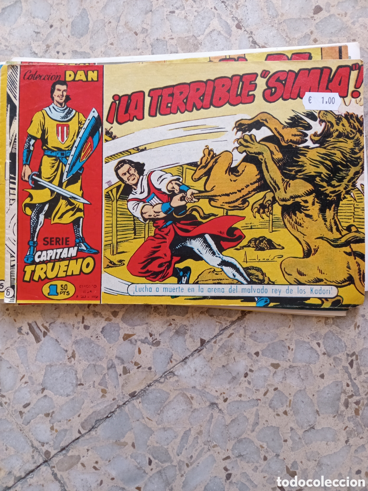 C&oacute;mics: CAPITAN TRUENO LA TERRIBLE SIMLA 6 - Foto 1