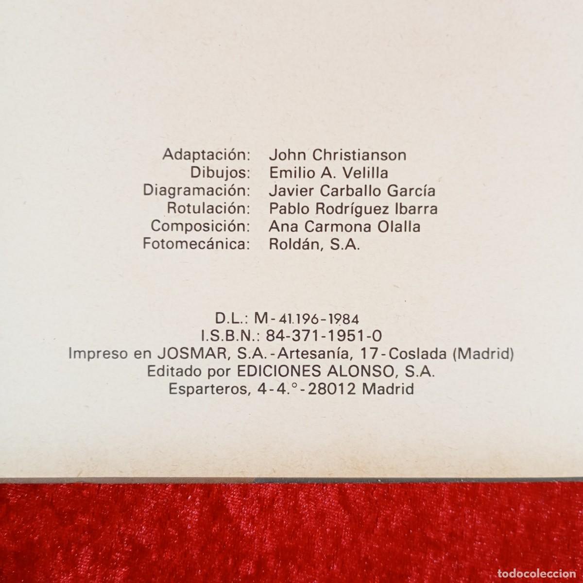 C&oacute;mics: CUENTOS DE LA ALHAMBRA - WASHINGTON IRVING - EDICIONES ALONSO - 1984 / 2862 - Foto 4