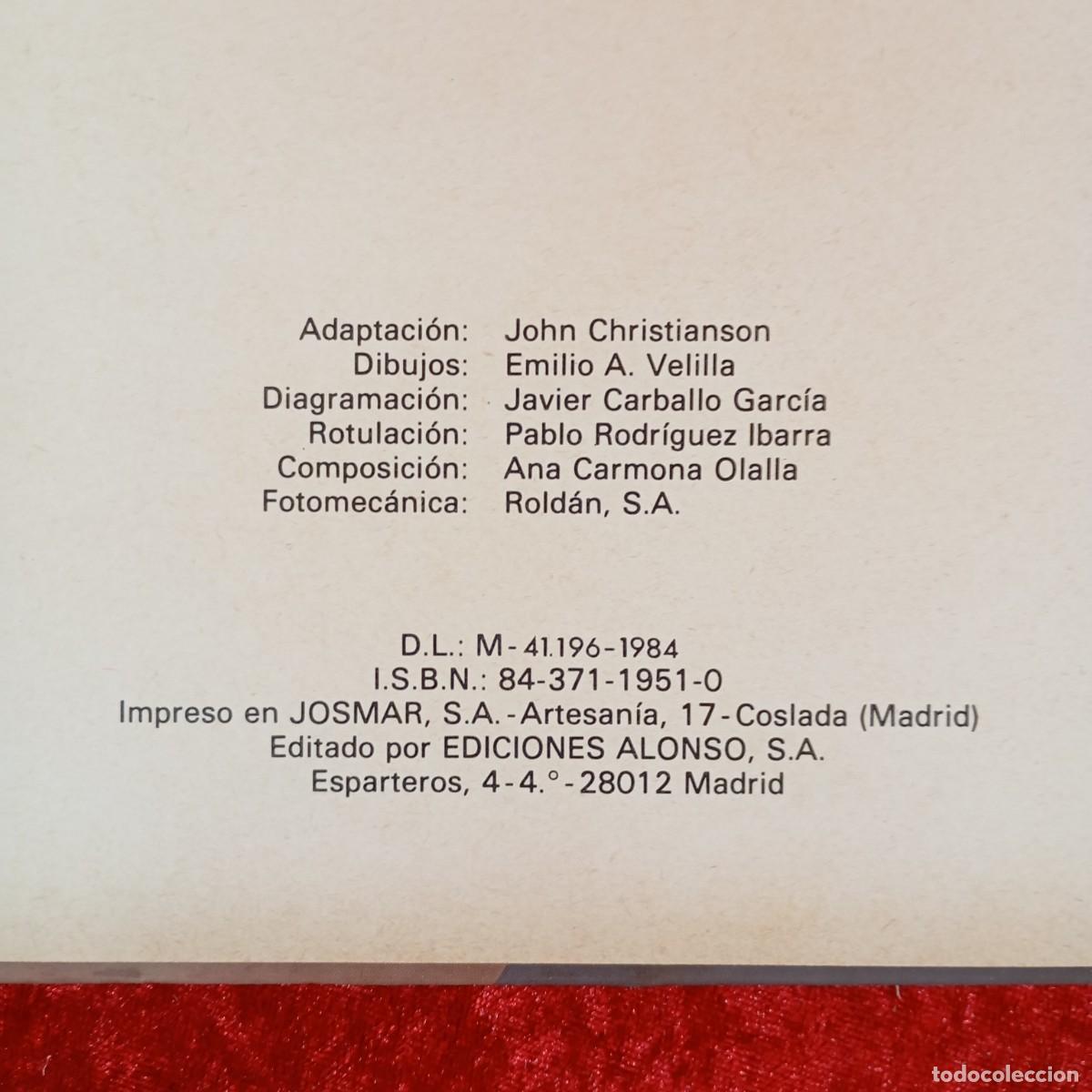 C&oacute;mics: CUENTOS DE LA ALHAMBRA - WASHINGTON IRVING - EDICIONES ALONSO - 1984 / 2863 - Foto 4