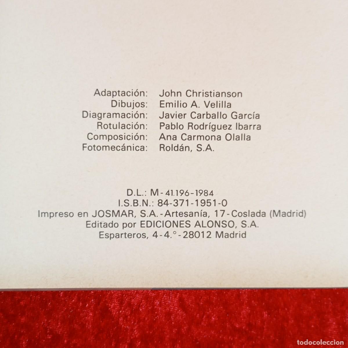 C&oacute;mics: CUENTOS DE LA ALHAMBRA - WASHINGTON IRVING - EDICIONES ALONSO - 1984 / 2866 - Foto 4