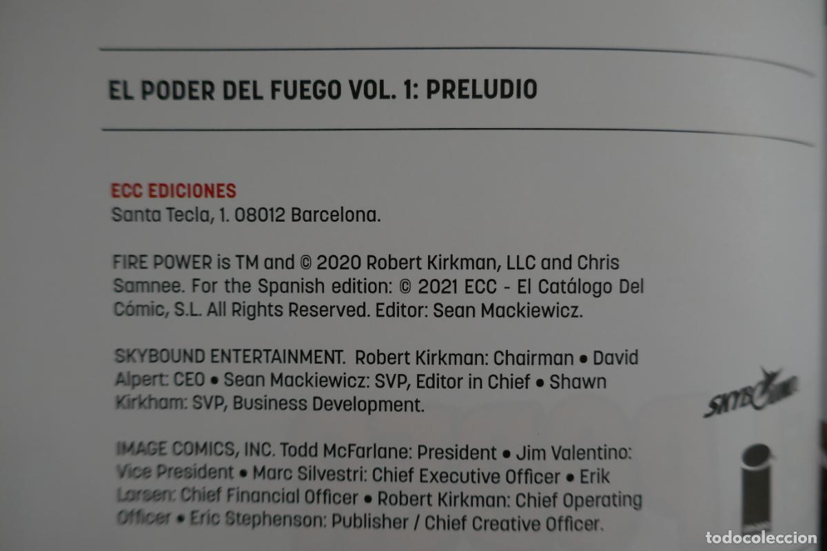 C&oacute;mics: EL PODER DEL FUEGO VOL.1 PRELUDIO de ROBERT KIRKMAN ECC IMAGE SKYBOUND - Foto 9